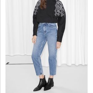 & Other Stories straight leg jean